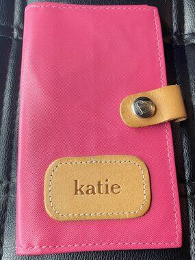 Jon Hart Pink Notepad Folio